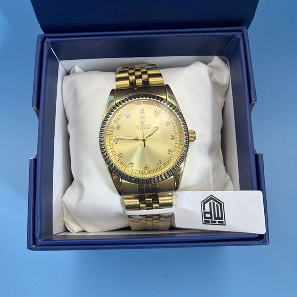 Montres Prestige X Invicta Men's Watch - 38mm, Gold NEW MPW-0269 - Picture 3 of 10